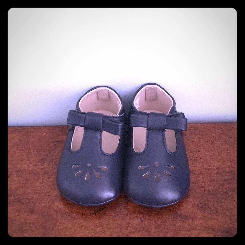 Mary Jane soft sole crawler shoes
